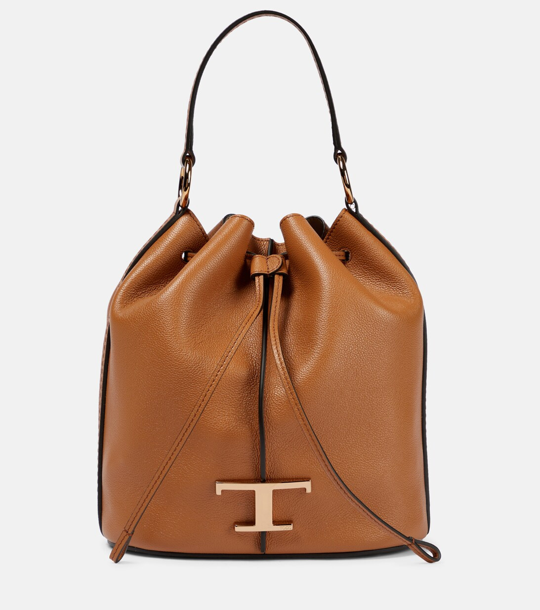 Timeless Small leather bucket bag | Mytheresa (UK)