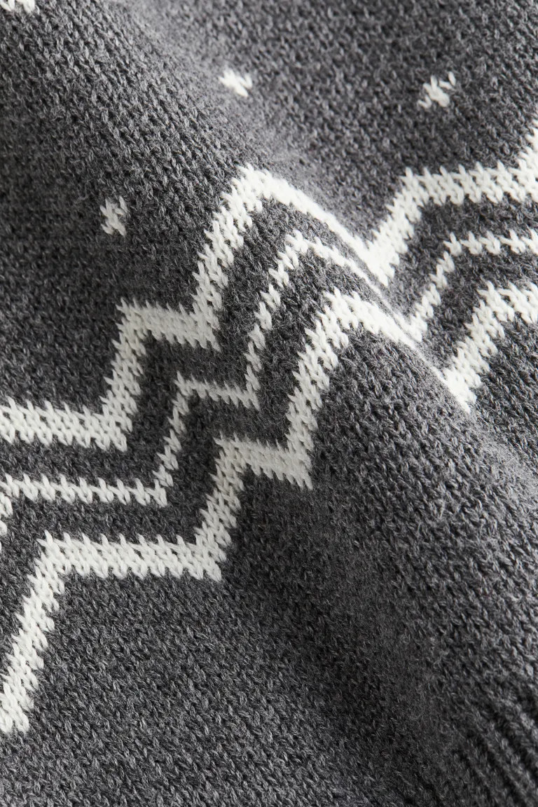 Jacquard-knit Sweater | H&M (US + CA)