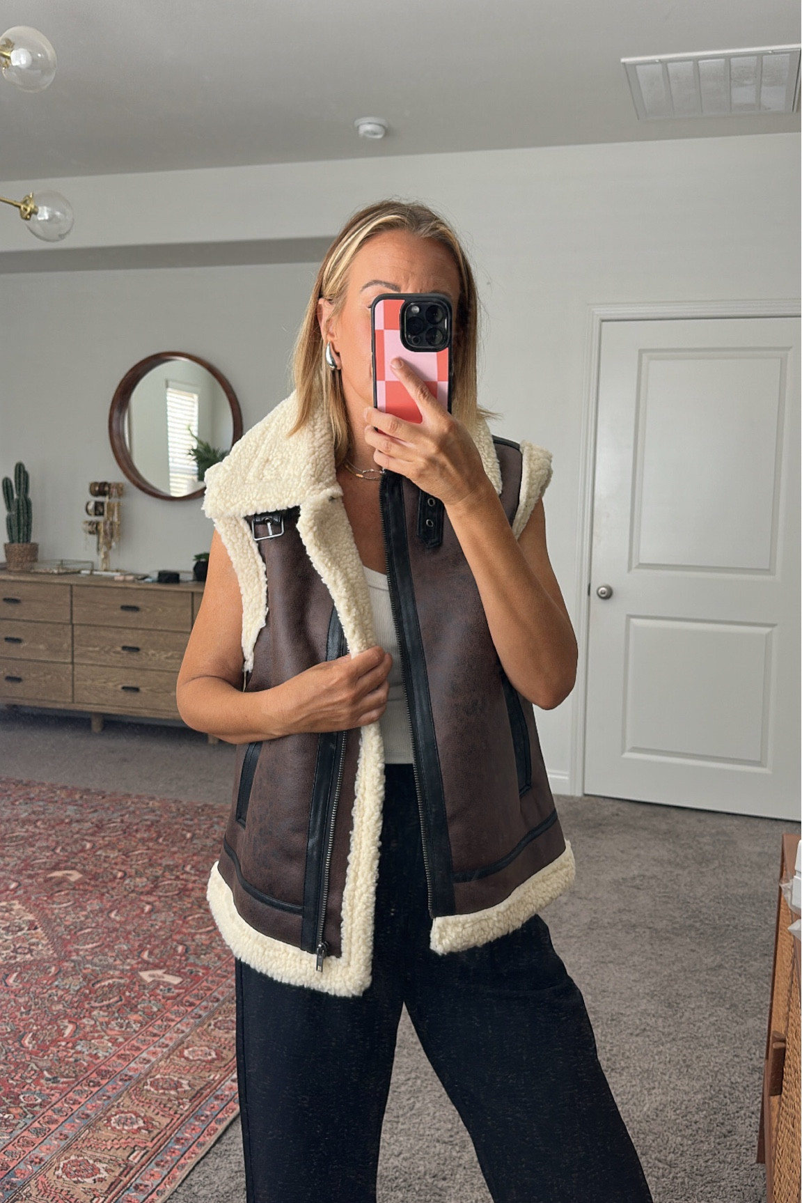Sherpa vest size xxs


#LTKover40 #LTKfindsunder100 #LTKstyletip