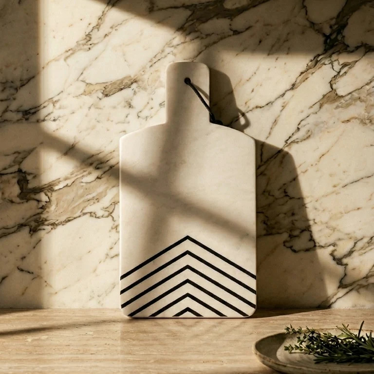 Brodi Marble Board | Pepper + Vetiver