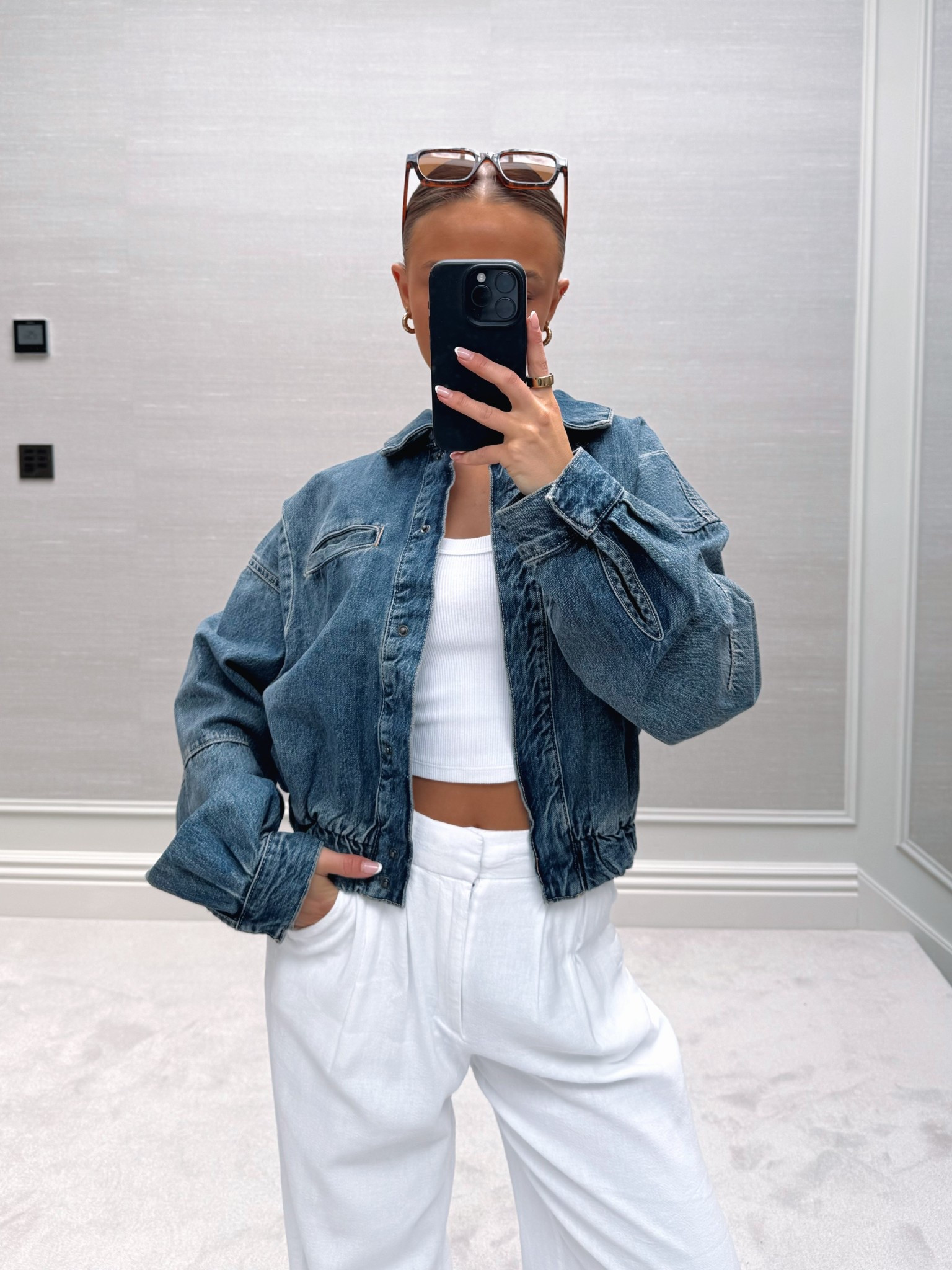 current spring jacket faves✨

Pinterest style outfit inspo ideas bomber jacket zip up work spring summer TikTok casual easy basic neutral ootd wishlist petite zara mid dark denim jacket bomber 

#LTKuk #LTKstyletip #LTKspring