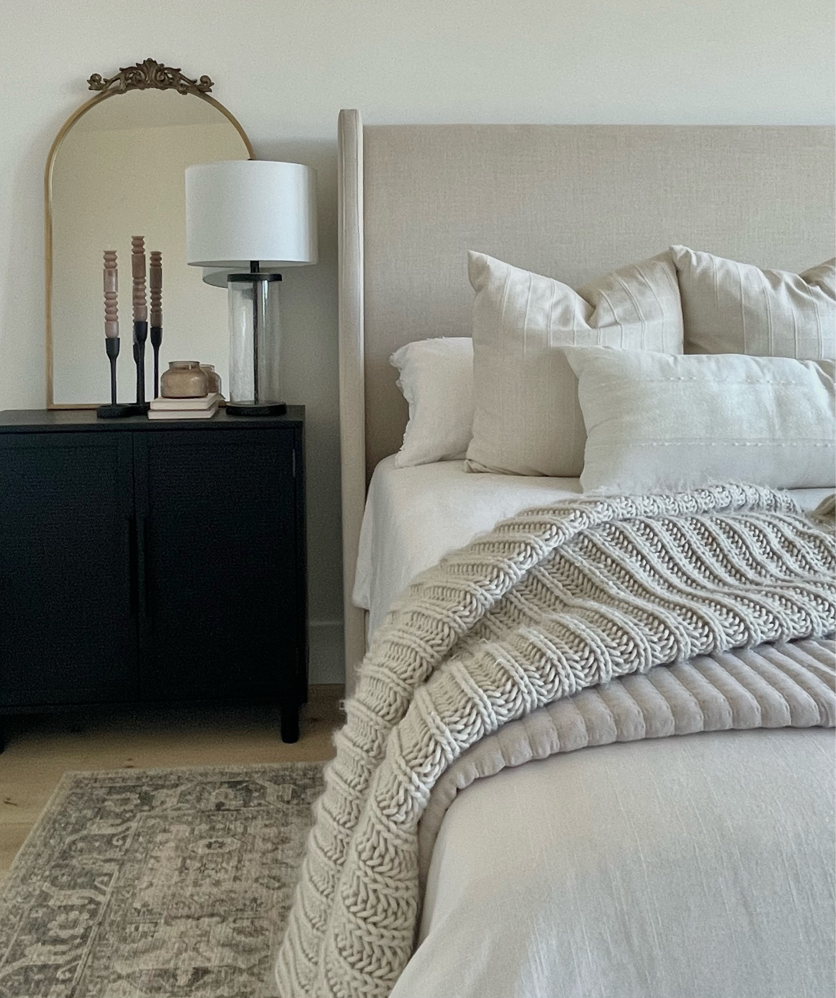Neutral bedroom. Bedroom design. Interior design. Primary bedroom styling. Target bedding for a neutral, bedroom style. 

#ltkhome #targethome #targetstyle #wayfair #amazonhome 