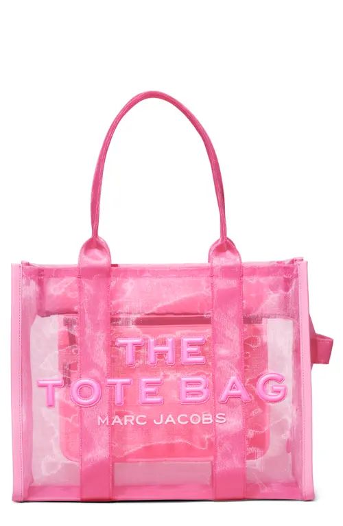 Marc Jacobs The Large Mesh Tote Bag in Candy Pink at Nordstrom | Nordstrom