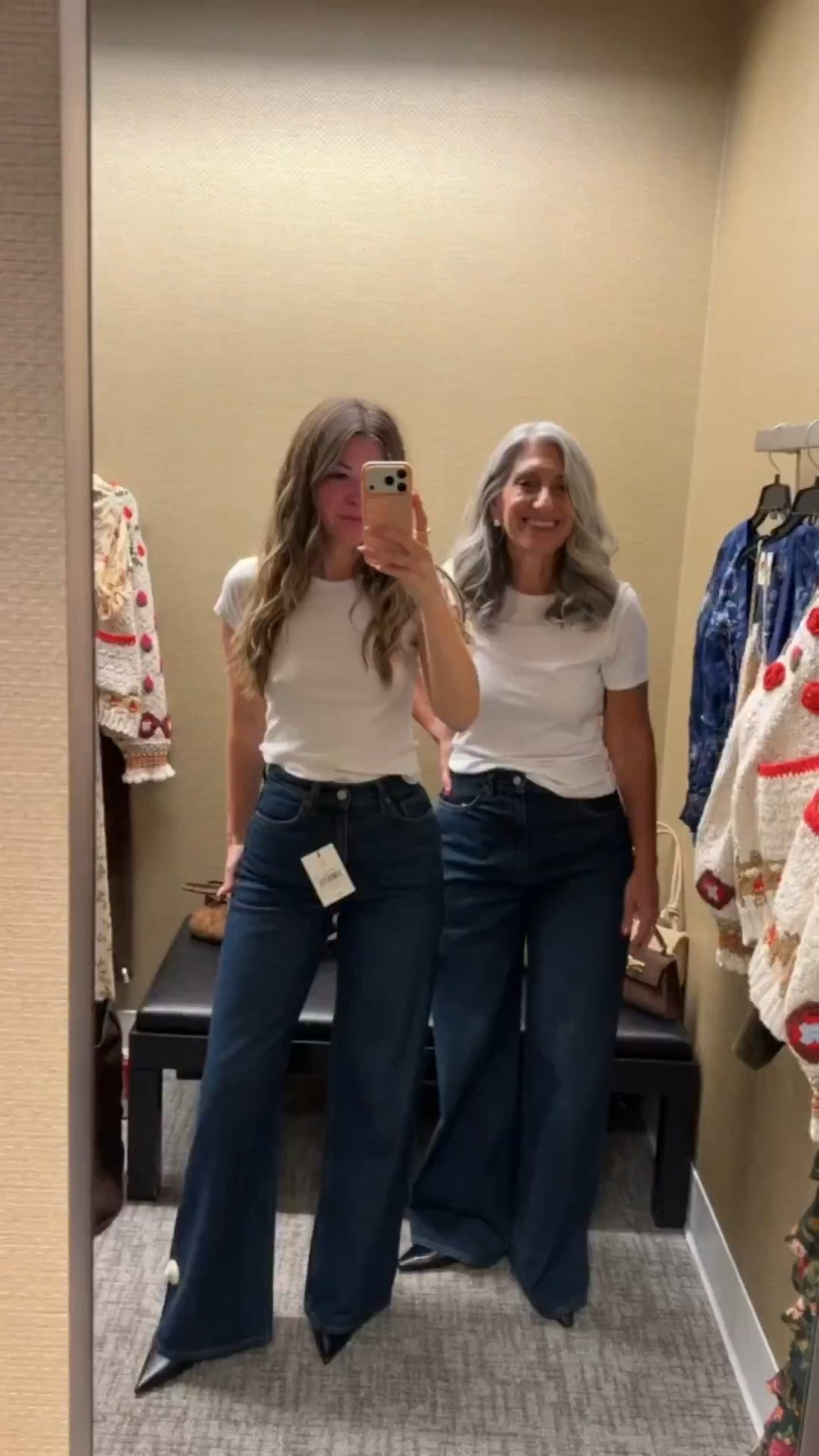 if you're shopping the nordstrom anniversary sale, don't skip the denim 👖✨ sharing the best jeans worth adding to your wardrobe!

i'm 5'4" and typically wear a small/2 & a 26 in jeans

mom is 5'4" and typically wears a medium/6 & 29 in jeans

best jeans, denim finds, fall denim, everyday jeans, casual outfits, wide leg denim, straight leg denim, high rise jeans, wardrobe staples, fall fashion, transitional outfits, women’s fashion, affordable outfits, neutral wardrobe, mom outfits, weekend style, capsule closet, nordstrom sale, everyday style

#LTKootd #LTKSaleAlert

Comment SHOP below to receive a DM with the link to this post on my LTK ⬇ https://liketk.it/6ipNp

#LTKgrwm #LTKootd #LTKSaleAlert
