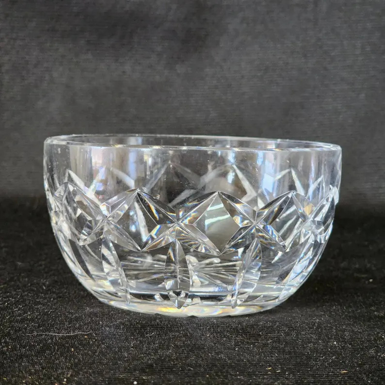 Rare Waterford Crystal "kerry" Nut Candy Dish Vintage Beautiful - Etsy | Etsy (US)