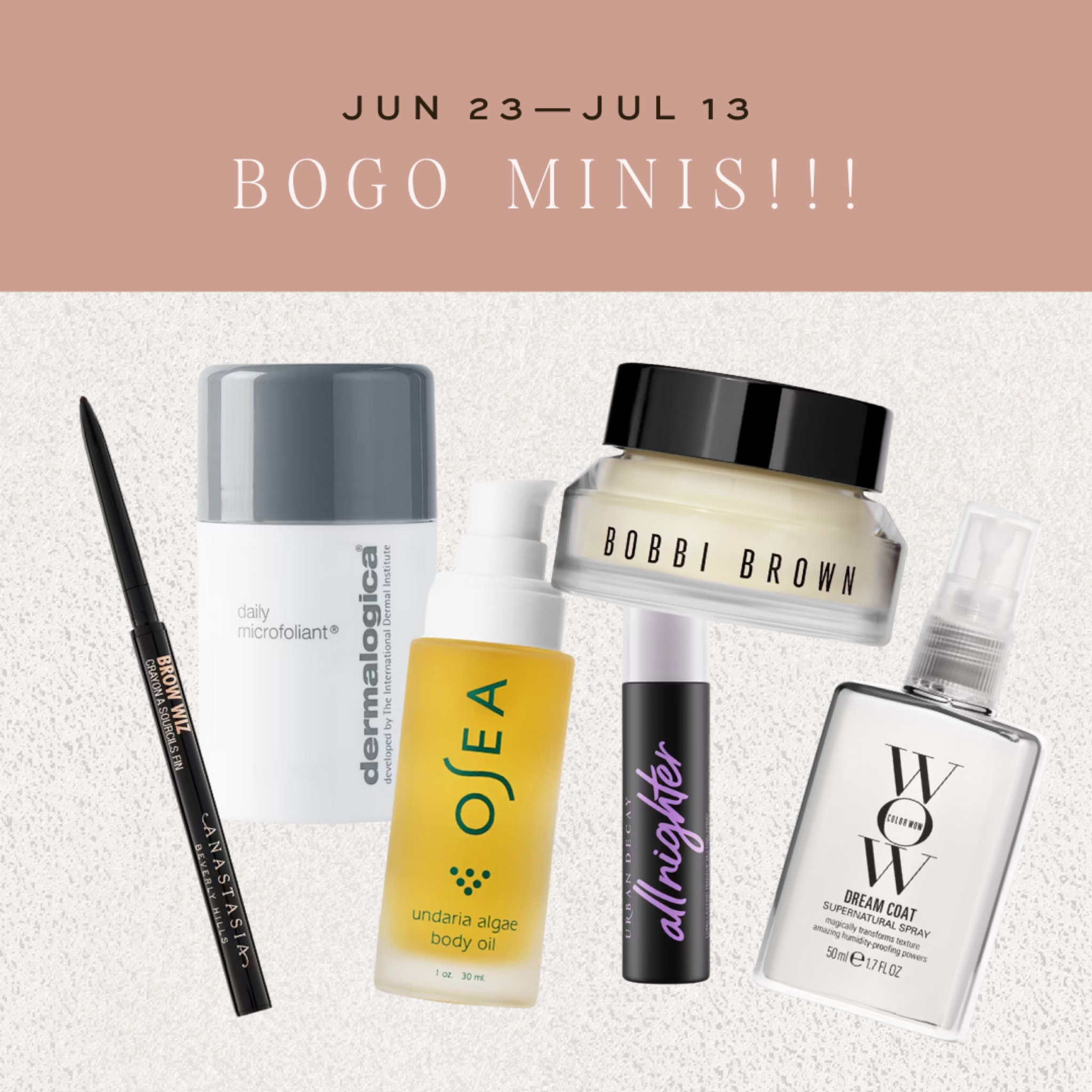 The Ulta Big Summer Sale is here! These BOGO makeup and hair minis are such a steal. Check out everything I’m picking up during the Ulta sale this month! Follow me for 3 weeks of beauty picks and more beauty sales and deals!

#LTKSummerSales #LTKSaleAlert #LTKBeauty