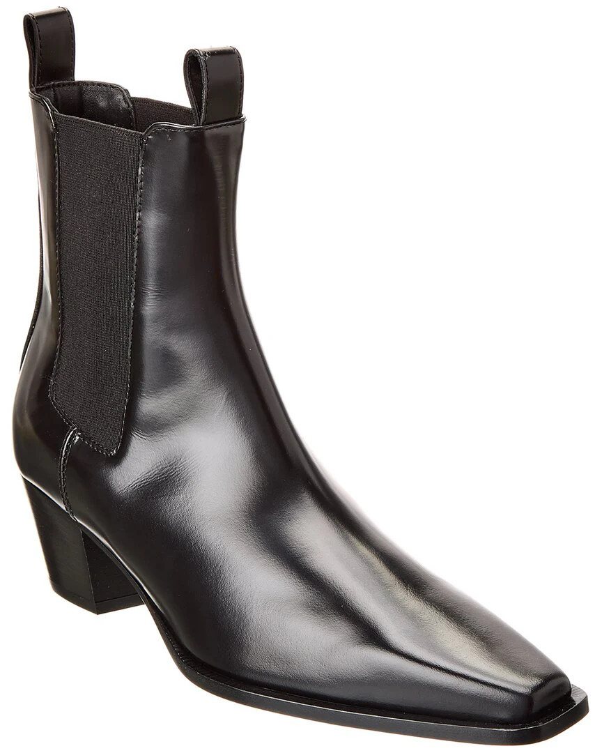 TOTEME The City Leather Bootie | Shop Simon