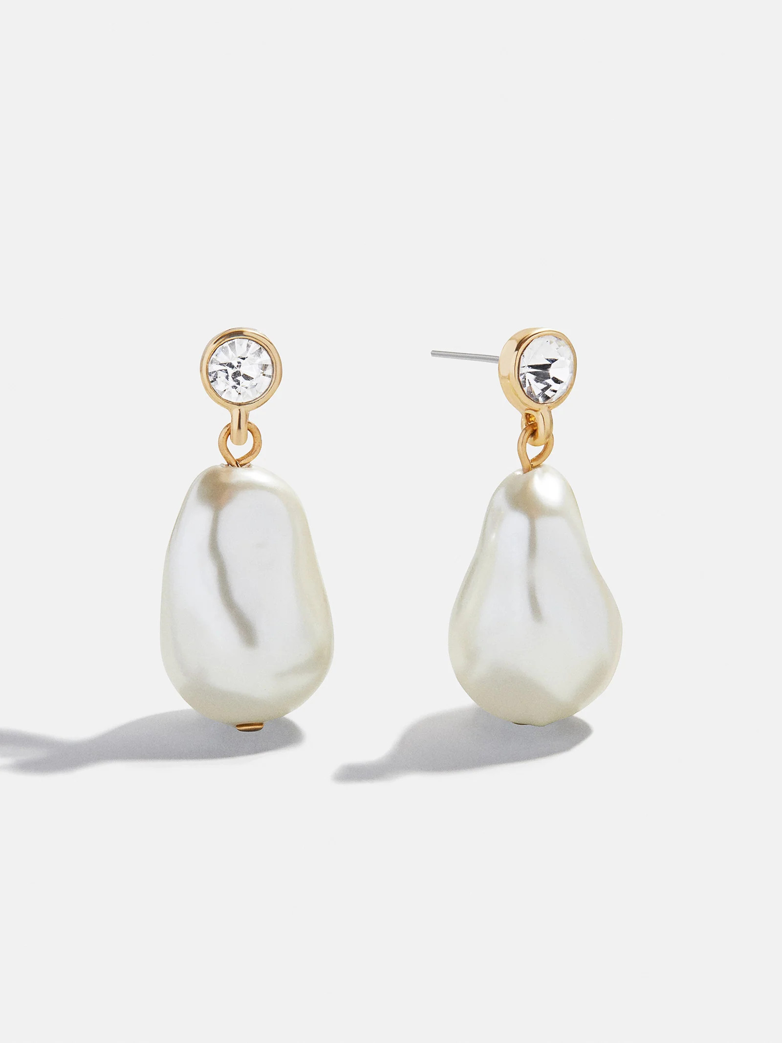 Elizabeth Earrings - White | BaubleBar