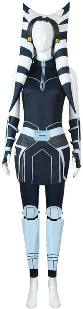 Masfrida Tano Costume for Womens Outfits Clones War Cosplay with Headpiece Accessories Adult Hall... | Amazon (US)