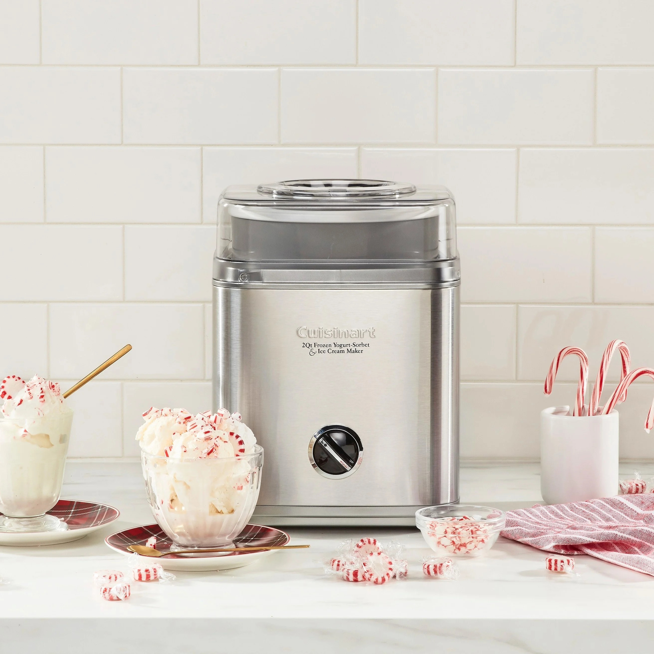 Pure Indulgence™ 2 Quart Ice Cream, Frozen Yogurt & Sorbet Maker | Cuisinart