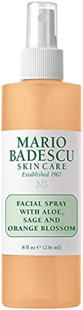 Mario Badescu Facial Spray with Aloe, Sage and Orange Blossom for All Skin Types | Face Mist that... | Amazon (US)