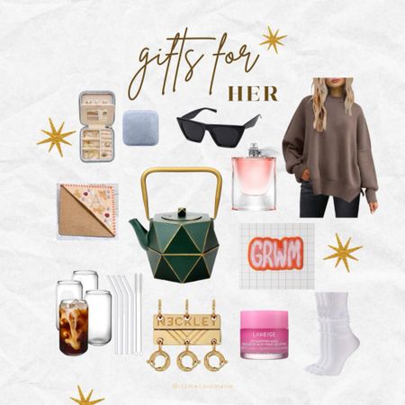 Gifts she will love🫶 free people inspired sweater, trendy sunglasses, house decor, and more✨

#LTKGiftGuide #LTKHoliday #LTKsalealert