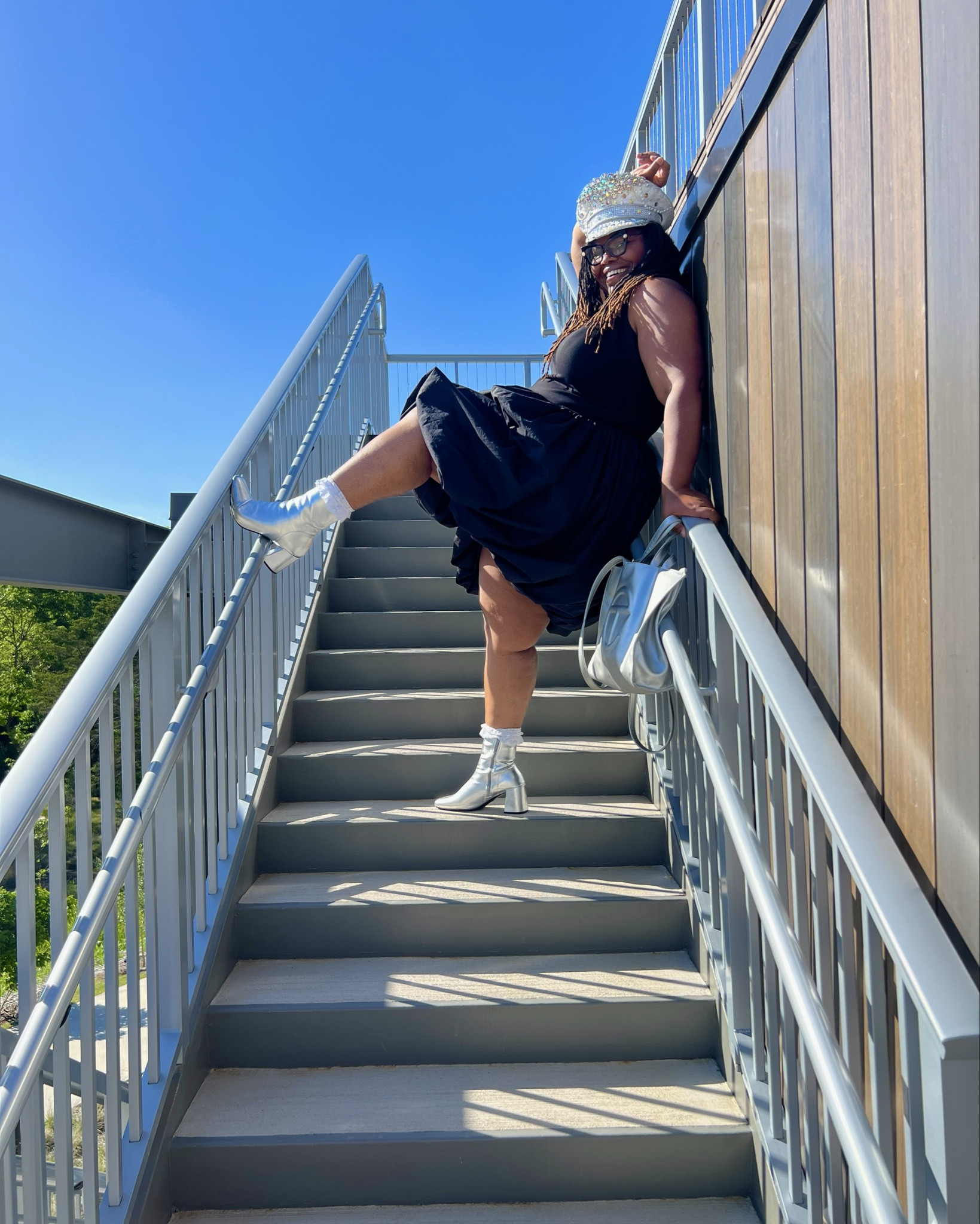 I may be on the steps now, but I’ve already claimed the elevation.
Every stride I take is rooted in purpose, clothed in grace, and crowned with favor. 👑 

#LTKPlusSize #LTKFindsUnder50