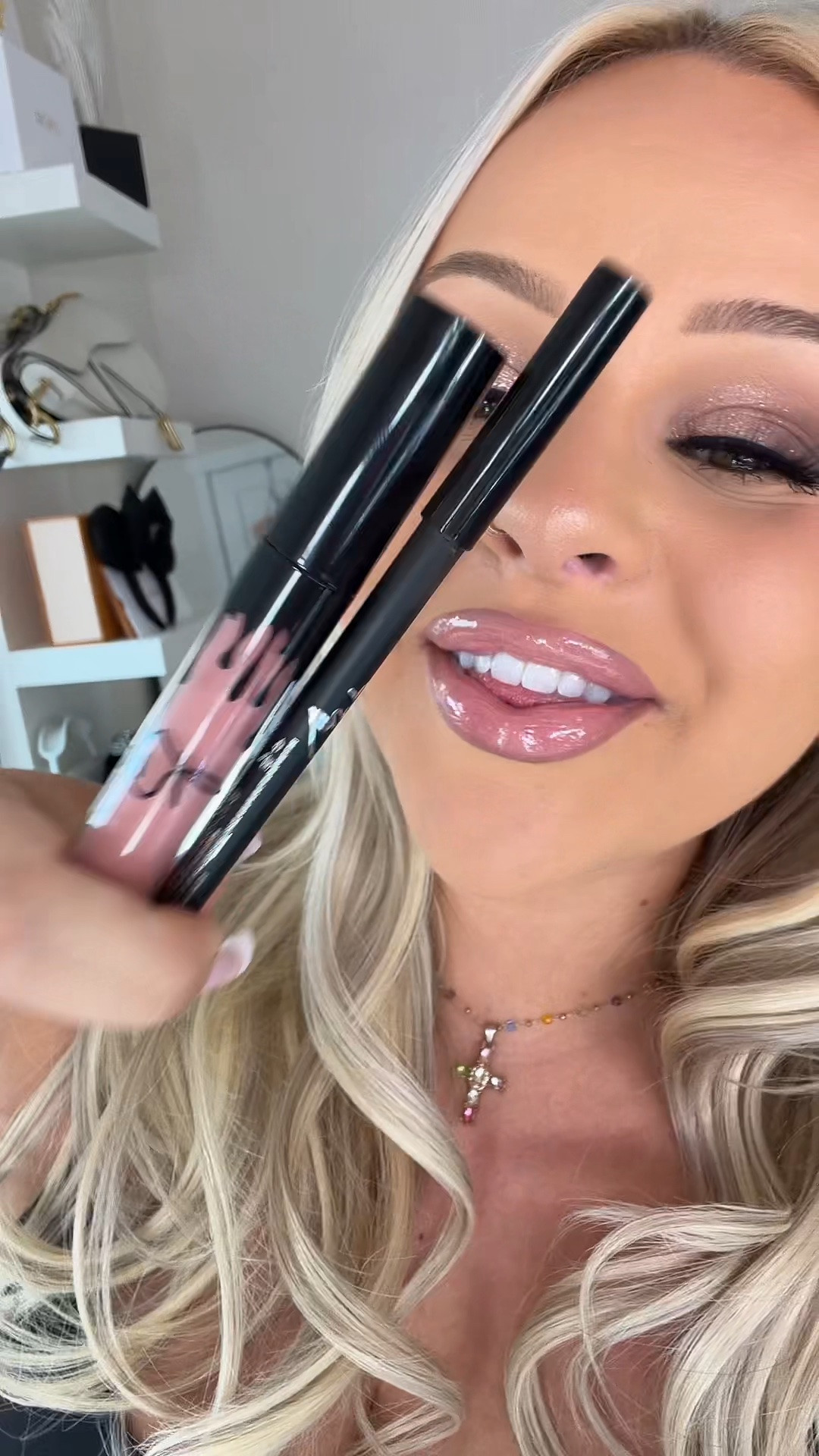King Kylie matte lip Kit in the shade “a decade”! 🩷✨ the most romantic pinky nude lip combo!! Linked below for you🩷￼