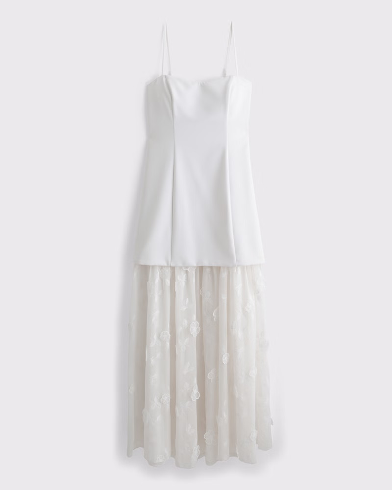 Women's Embroidered Sheer Maxi Dress | Women's Dresses & Jumpsuits | Abercrombie.com | Abercrombie & Fitch (US)
