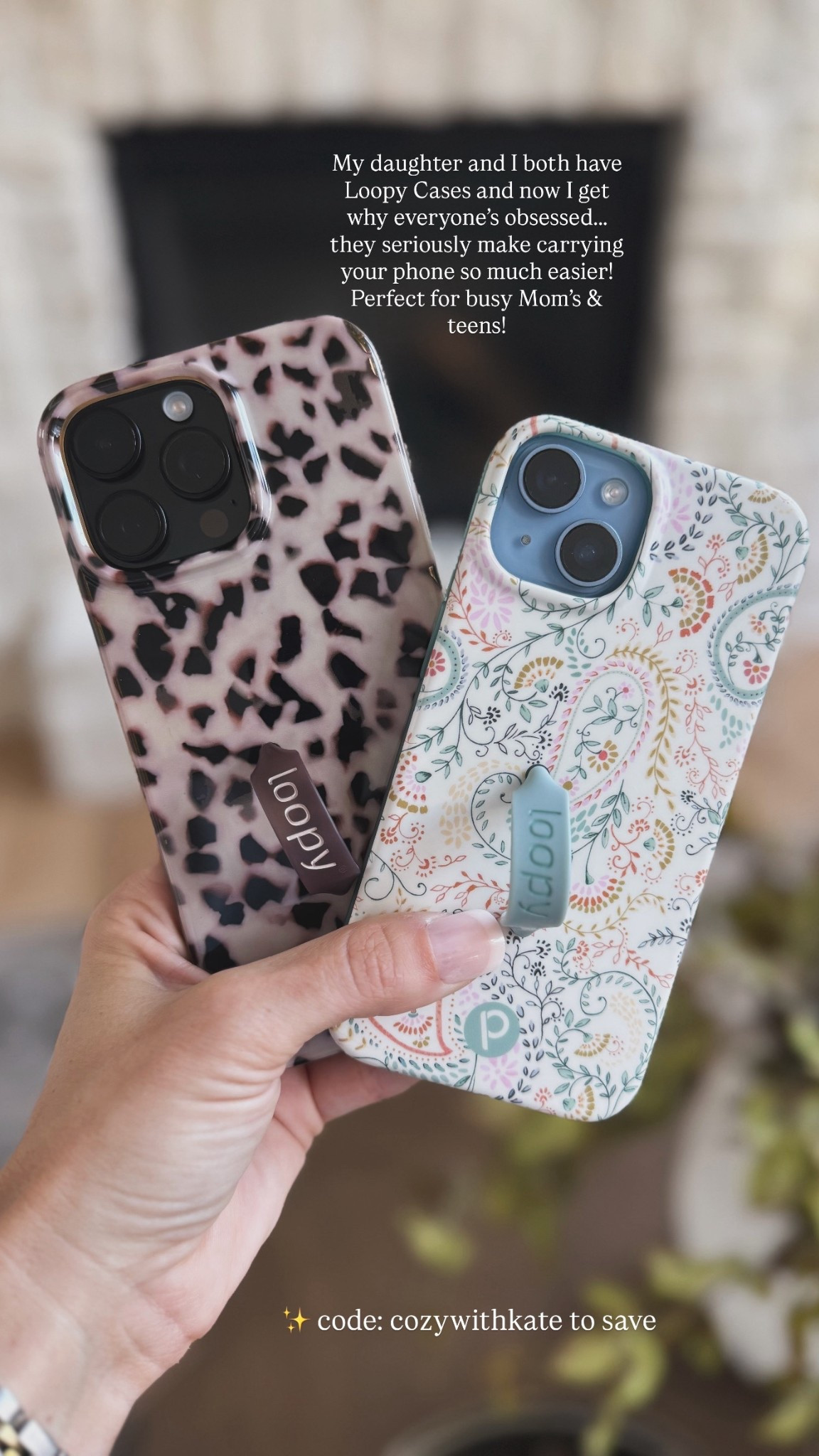 Loopy Cases with my daughter 🤍 The perfect phone case for busy moms who need something secure (no more drops 👏🏼) and for teens who want something stylish + fun. Linking our exact styles for you here! @loopycases #stopthedrop #gifted #ad 

#LTKFallSale #LTKFindsUnder100 #LTKKids