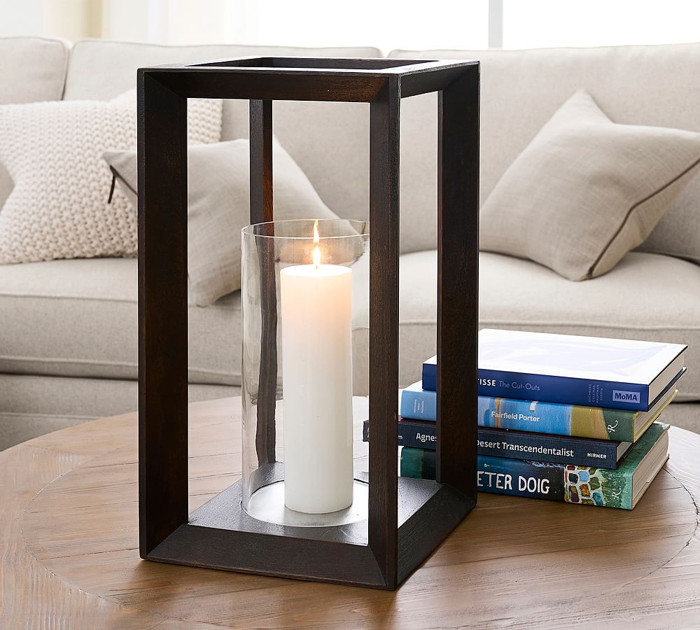 Reeves Wooden Hurricane | Pottery Barn (US)