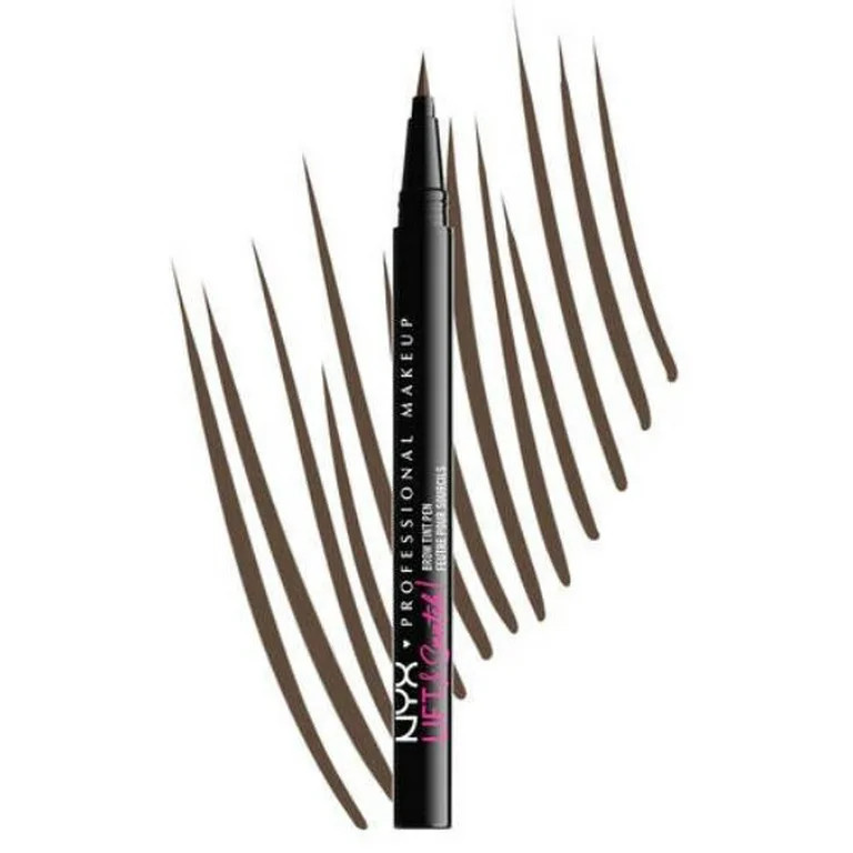 NYX Professional Makeup Lift and Snatch Eyebrow Tint Pen, Ash Brown, 0.03 fl oz | Walmart (US)