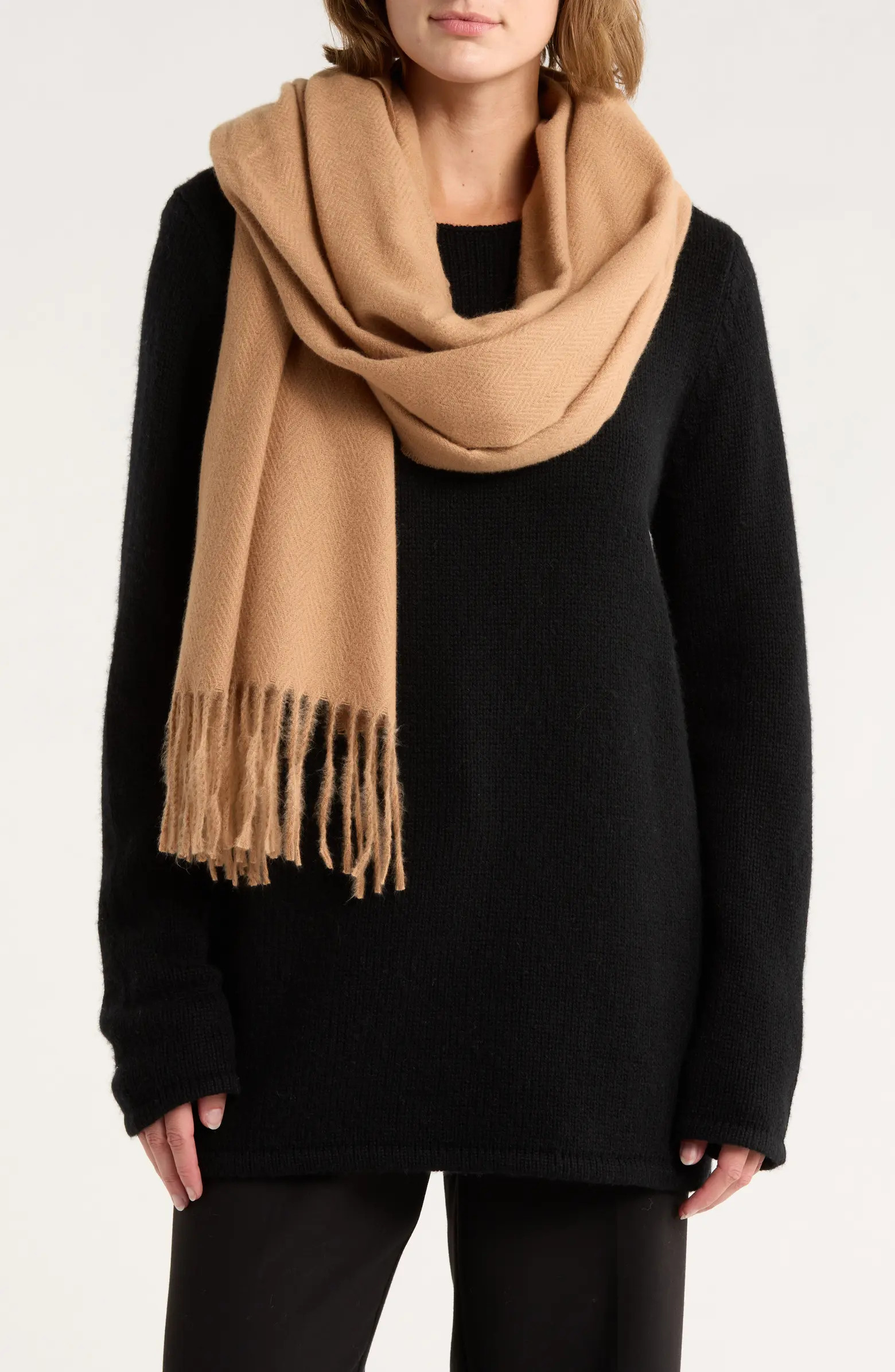 Herringbone Travel Wrap | Nordstrom Rack