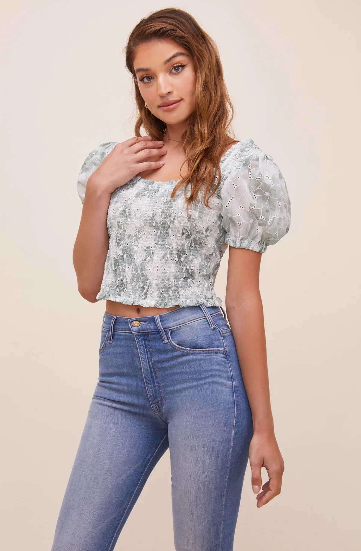 Hudson Puff Sleeve Top | ASTR The Label (US)