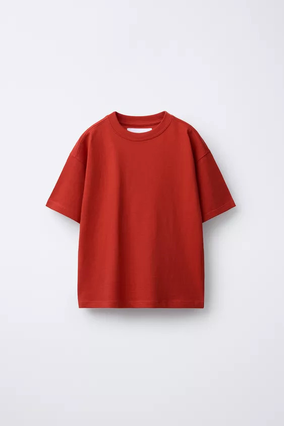 PLAIN BASIC T-SHIRT | Zara US