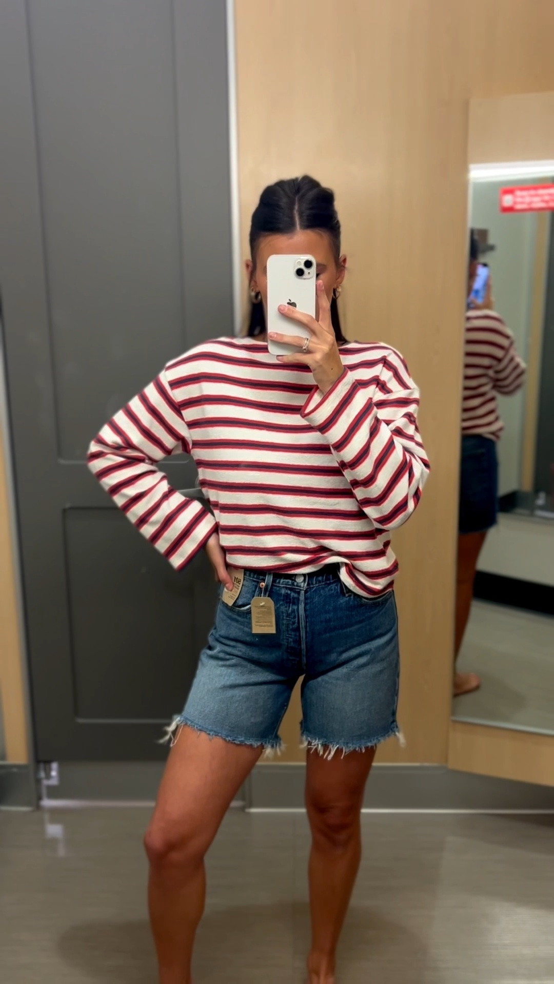 Target Try on haul - spring fashion, new arrivals. Levi denim shorts, viral target shorts

#LTKootd #LTKmomlife #LTKSaleAlert