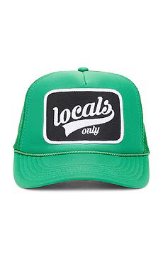 Friday Feelin Locals Only Hat in Green from Revolve.com | Revolve Clothing (Global)