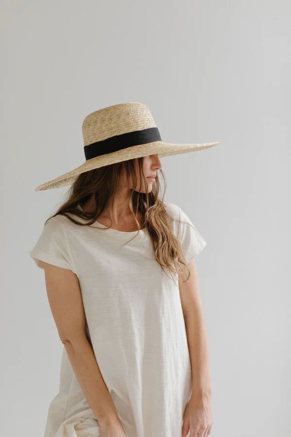 Gwen Wide Brim Sun Hat | Gigi Pip