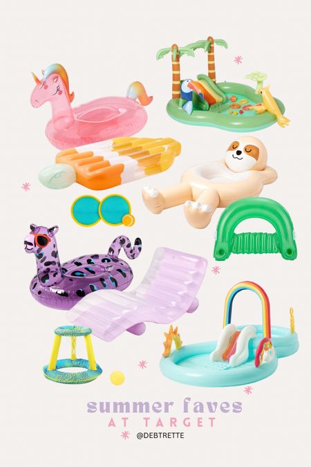 Summer time essentials for the whole family at target! Inflatables, floaties, games!

#LTKKids #LTKHome #LTKFamily
