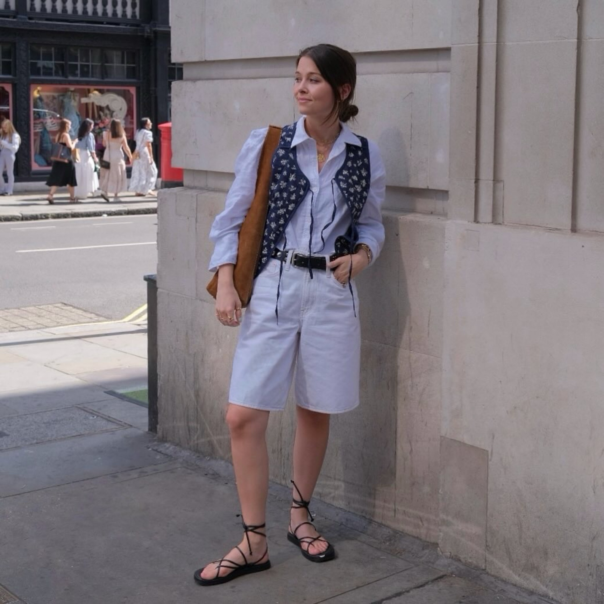 Summer outfit
Jorts styling
Waistcoat 

#LTKstyletip #LTKSeasonal #LTKeurope