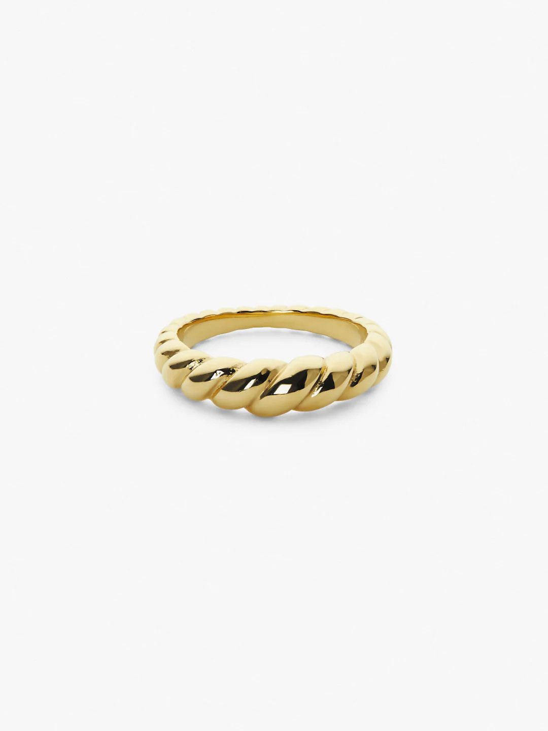Gold Twist Ring - Rope Slim | Ana Luisa