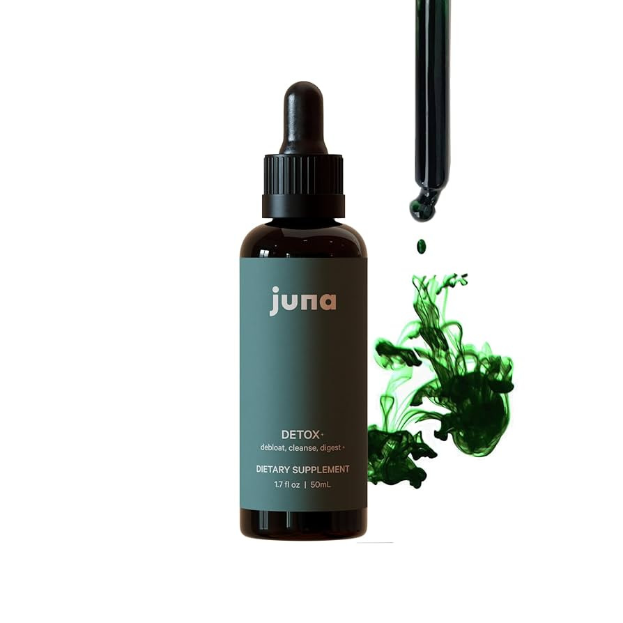 Juna Chlorophyll Liquid Drops, 3X Potency Concentration - Detox, Debloat, Cleanse, Internal Deodo... | Amazon (US)