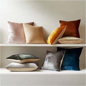 Lush Velvet Pillow Cover | West Elm (US)
