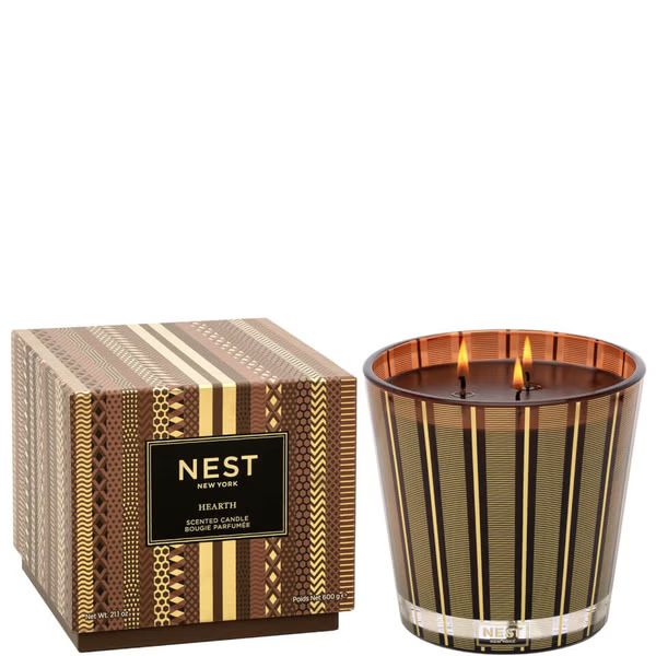 NEST New York Hearth 3-Wick Candle 600g | Skinstore