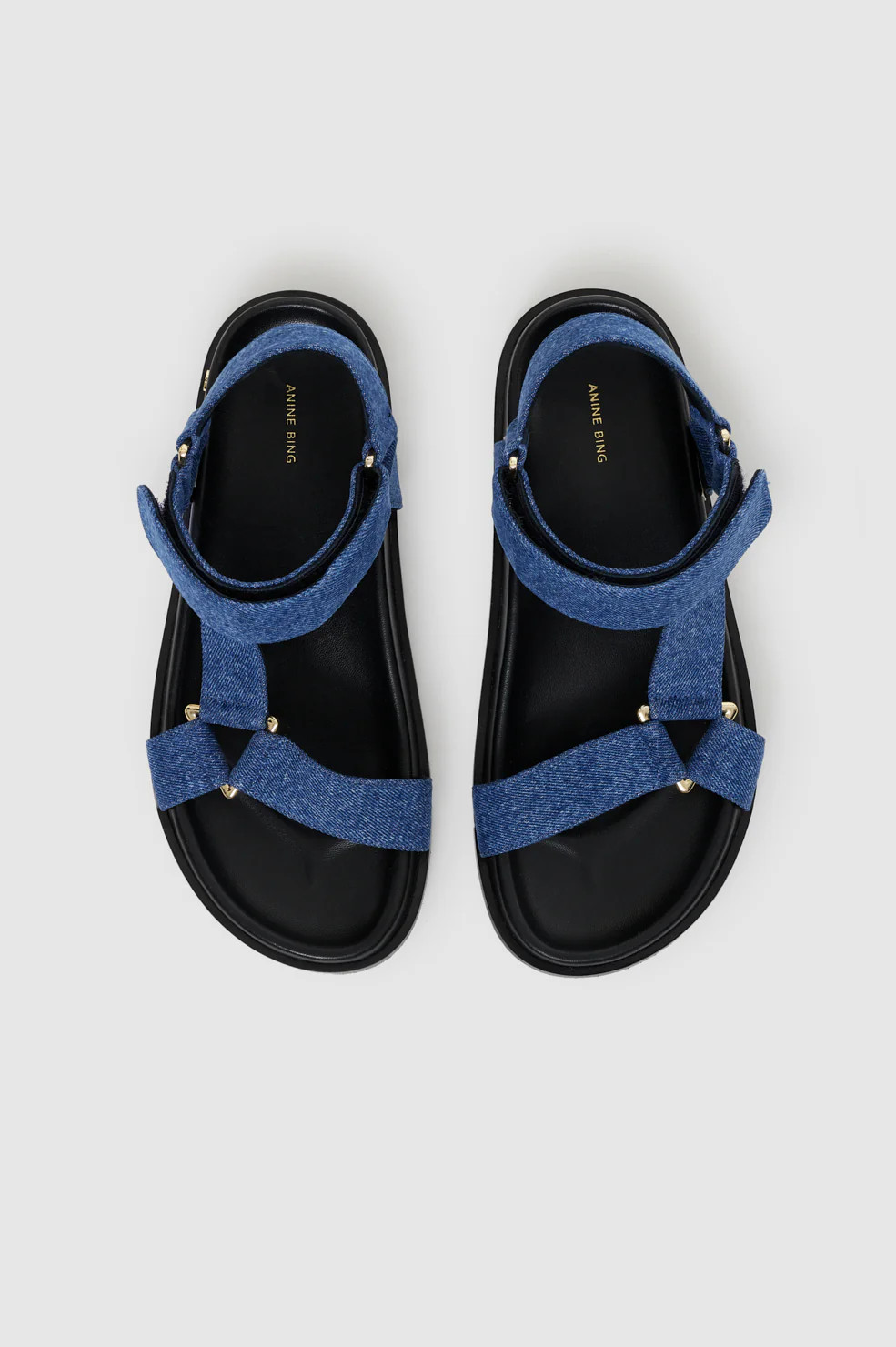 Jess Sandals Denim | Anine Bing