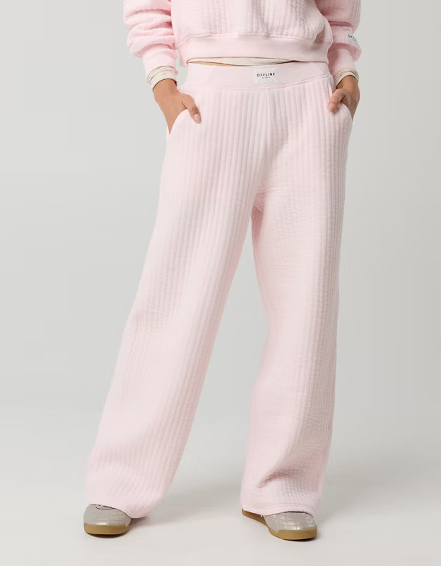 OFFLINE By Aerie Coffee Run Trouser | Aerie