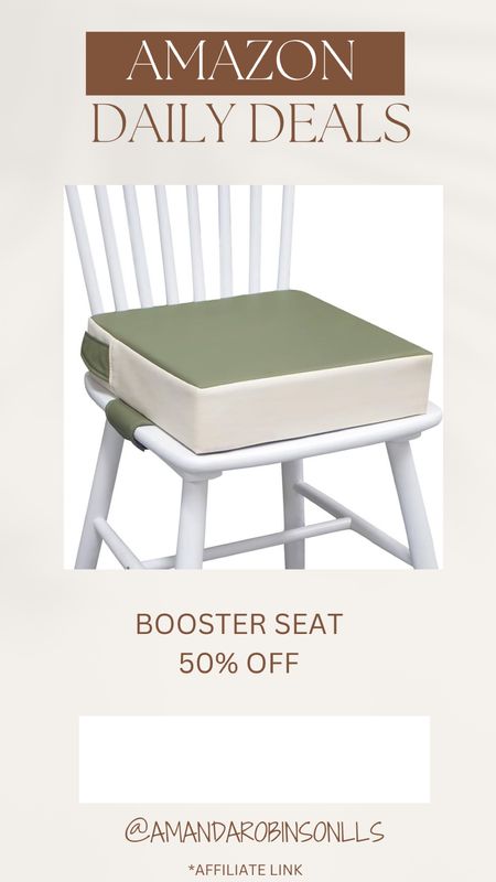 Amazon daily deals
Toddler booster seat 

#LTKSaleAlert #LTKKids #LTKFindsUnder50