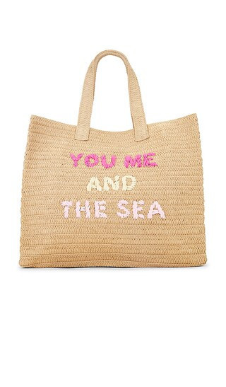 BTB Los Angeles You Me And The Sea Tote in Tan. | Revolve Clothing (Global)