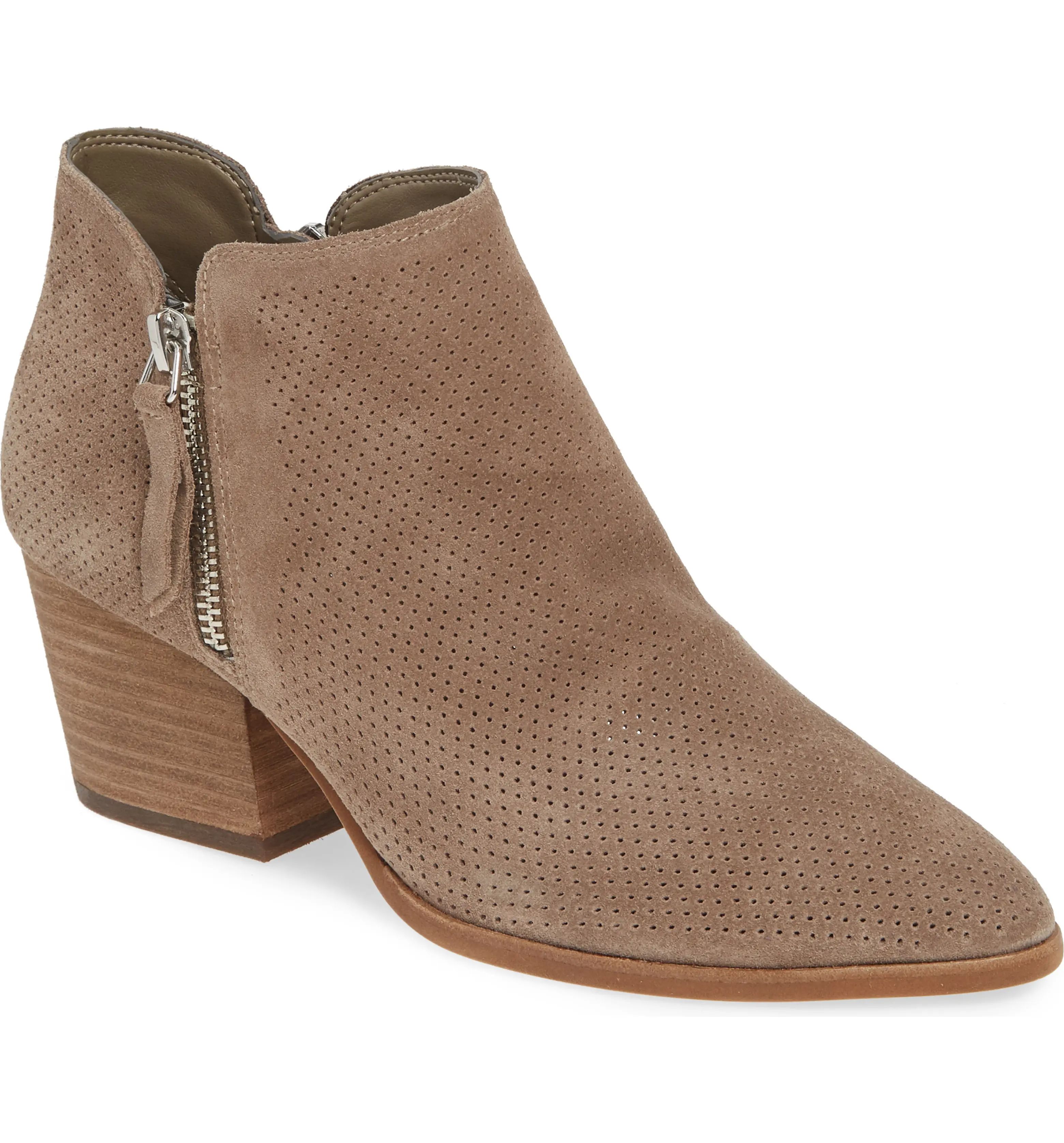 Nethera Perforated Bootie | Nordstrom