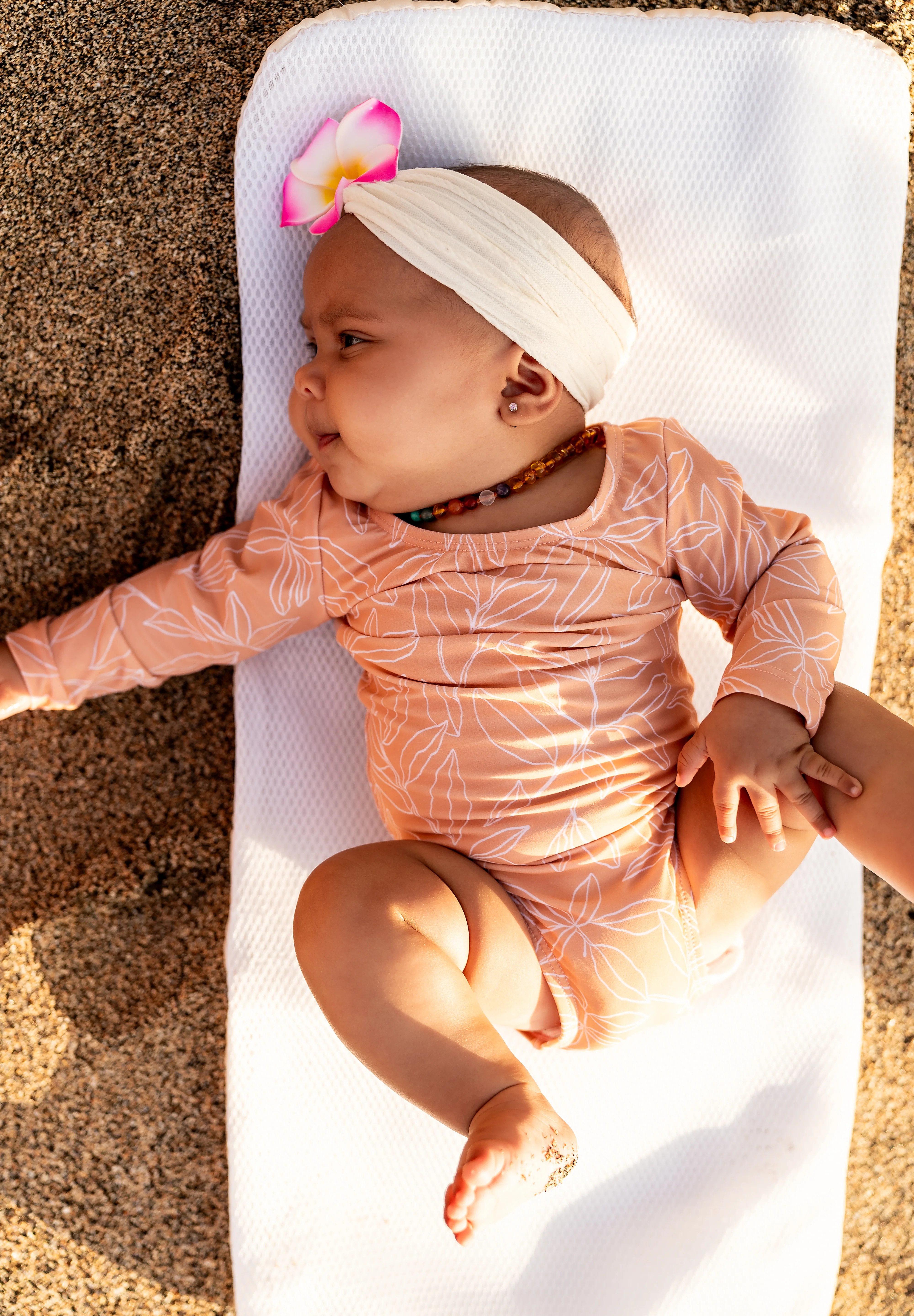 Mini Surfer Girl One Piece | Strawberry Garden | Coral Reef Swim