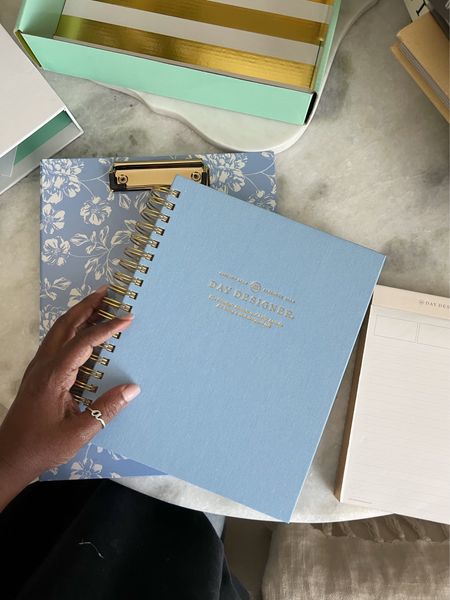 Beautiful planner from Day Designer just came in and I’m in love!
Excited to plan for the new year!! Looks like I’m loving blue this upcoming year :) 

#ad #planner #planning #newyear #dayplanner #organization 

#LTKover40 #LTKGiftGuide #LTKfindsunder50