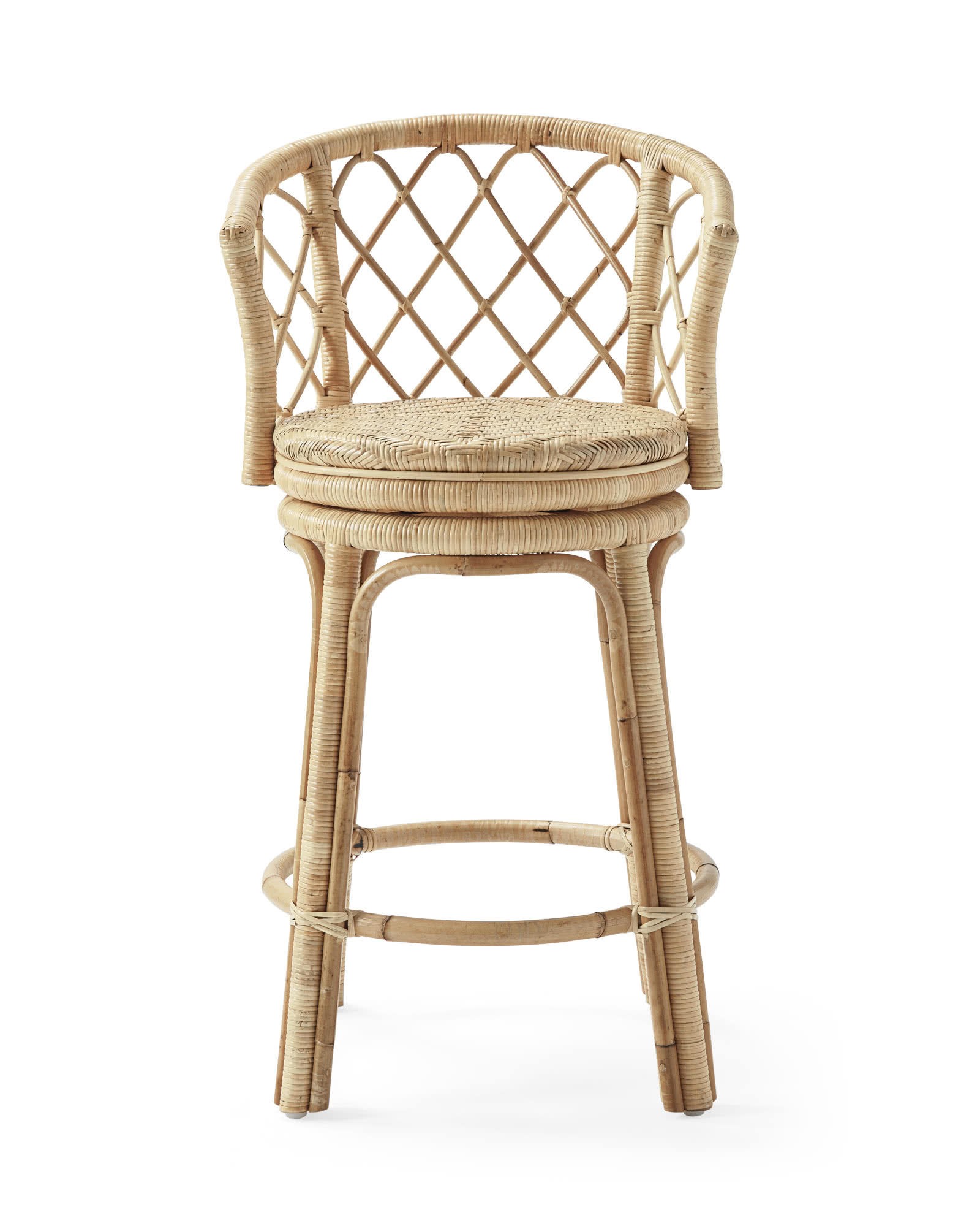 Avalon Swivel Counter Stool | Serena and Lily