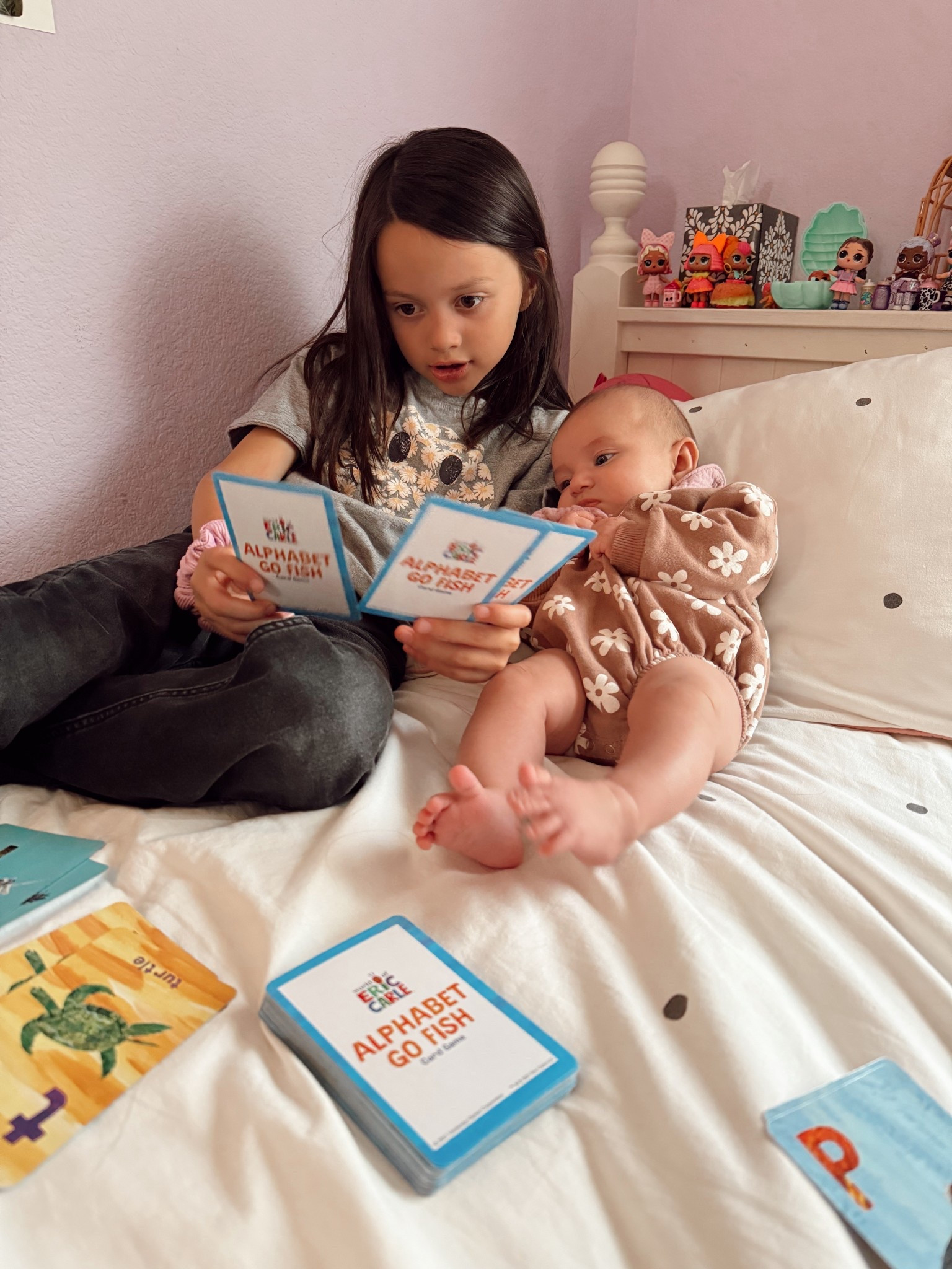 Alphabets go fish is perfect for little ones learning their letters. They match capital and lowercase all with fun animals  

#LTKKids #LTKFamily
