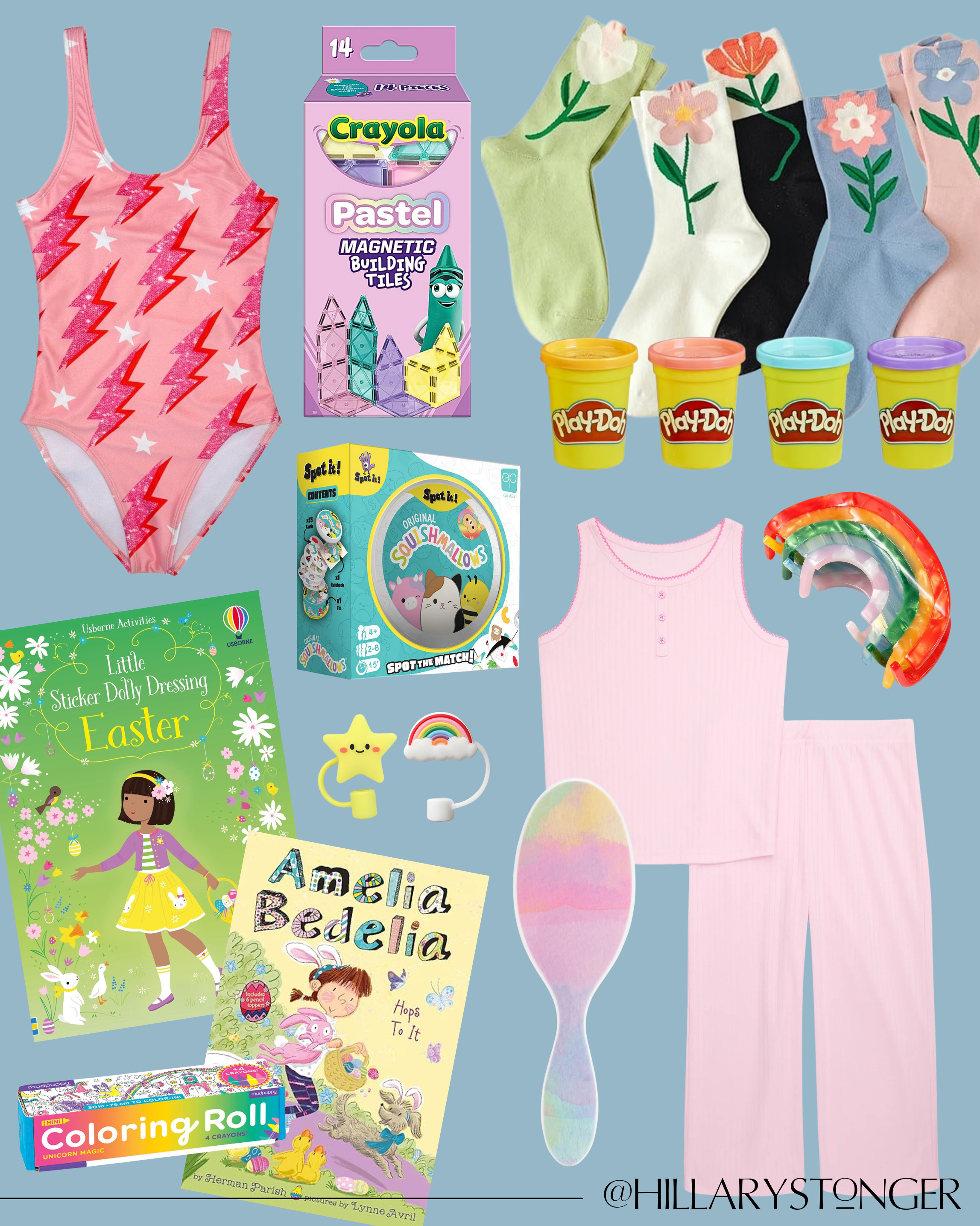 Easter baskets are shaping up to be a hit this year—I think the springtime Stanley toppers and the Squishmallow Spot It! game will be two of their faves! Most of these picks should still arrive in time! 

 #LTKGiftGuide #LTKSeasonal #LTKKids