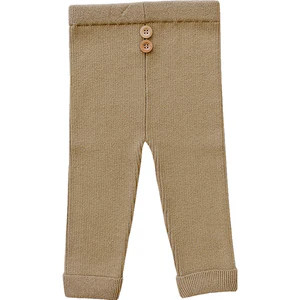 Mebie Baby Toffee Knit Leggings for Kids: Sizes 0-3 Months to 6 Years | Mebie Baby