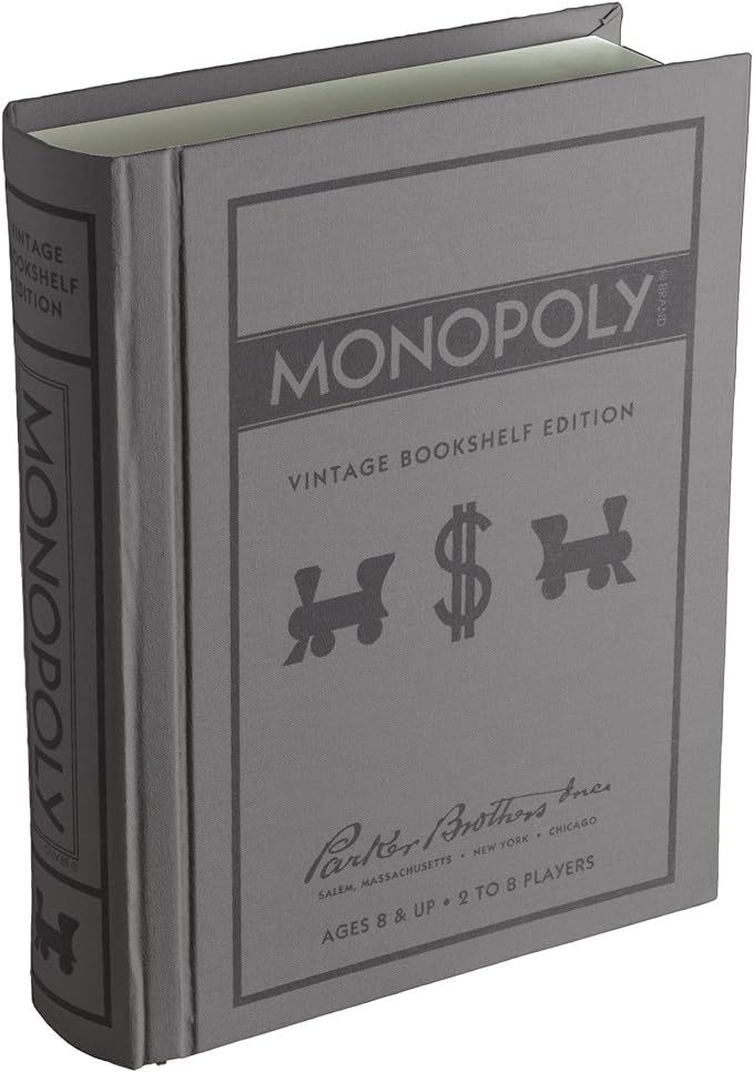 Monopoly Vintage Bookshelf Edition | Amazon (CA)