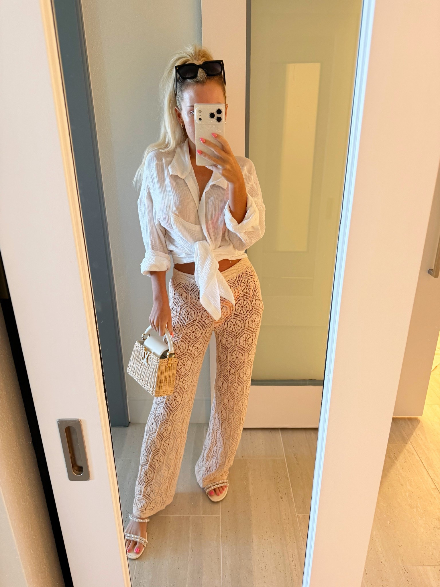 Swim coverup. Beach pants. Beach top. Vacation resort wear. Target style 