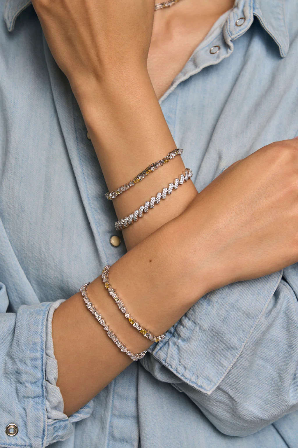 Yellow Sapphire Mavis Tennis Bracelet | Lili Claspe