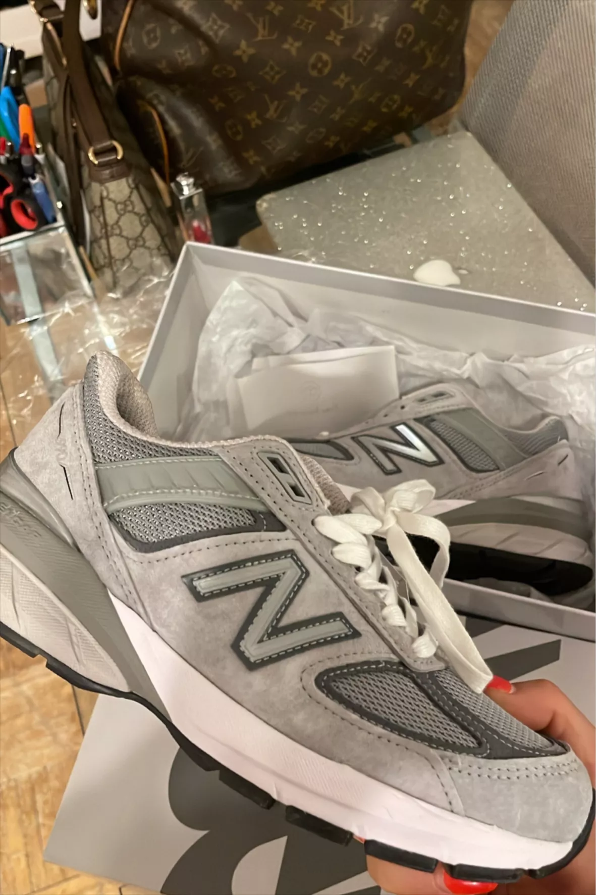 New Balance 990v5 Grey (Women's) curated on LTK