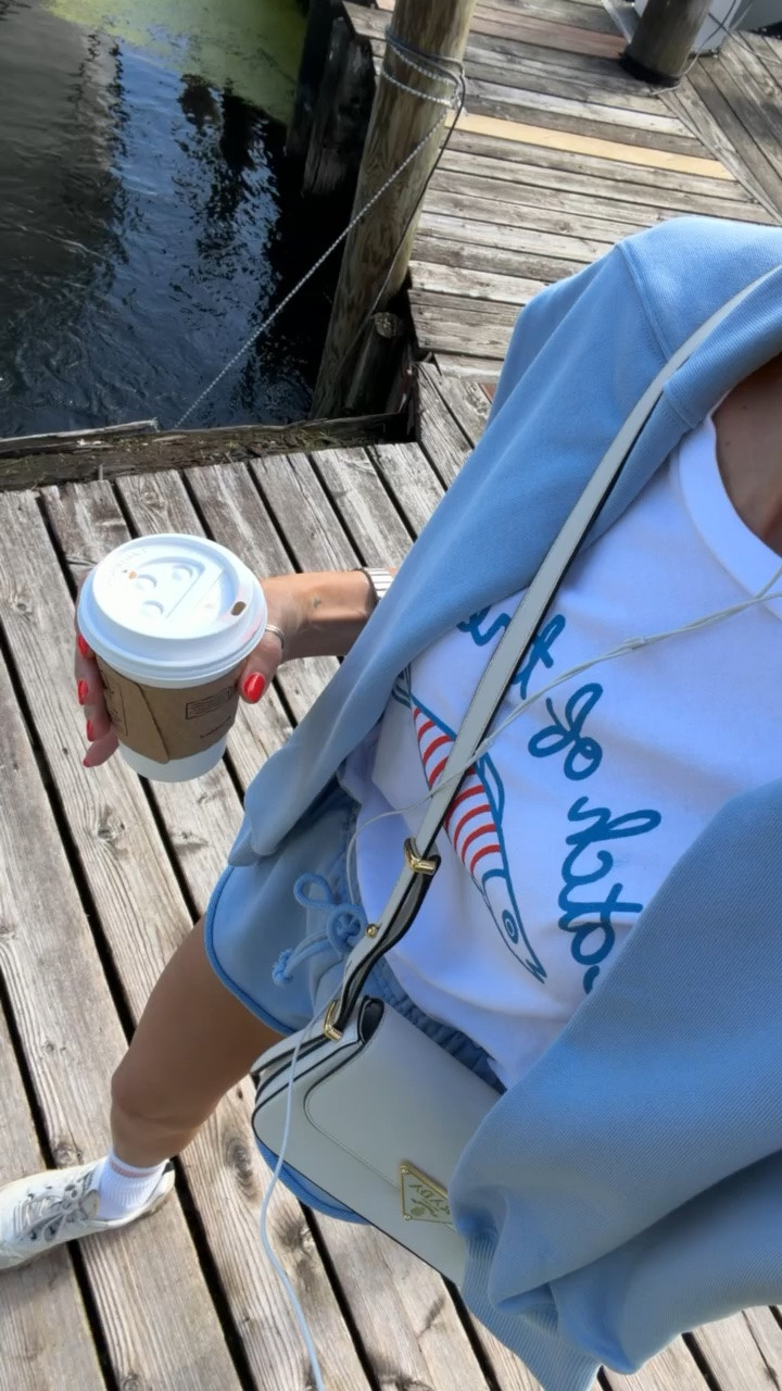 What I’m wearing for my morning walk on the lake today!☀️ sweats are so comfy and love the shorts version! Wearing small!

#LTKActive #LTKmorningroutine #LTKSeasonal